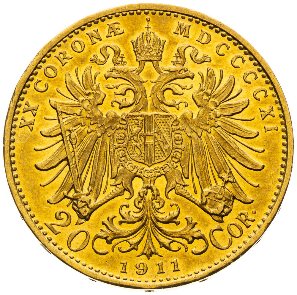 20 Corona 1911 - back