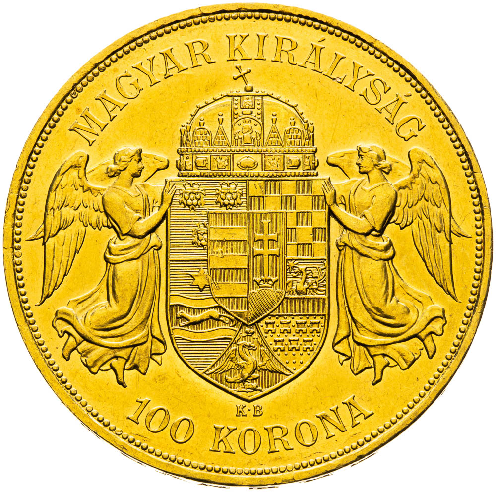 100 Corona 1908 - back