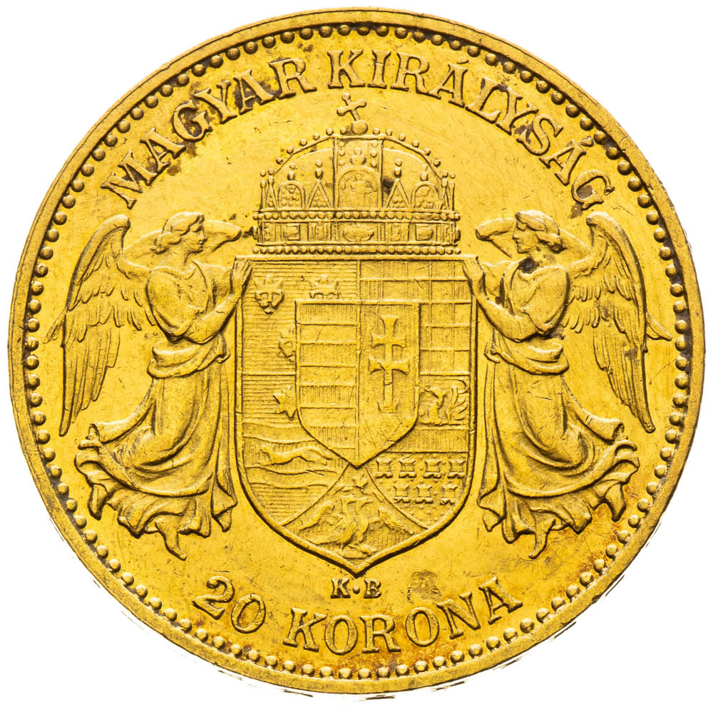 20 Corona 1908 - back