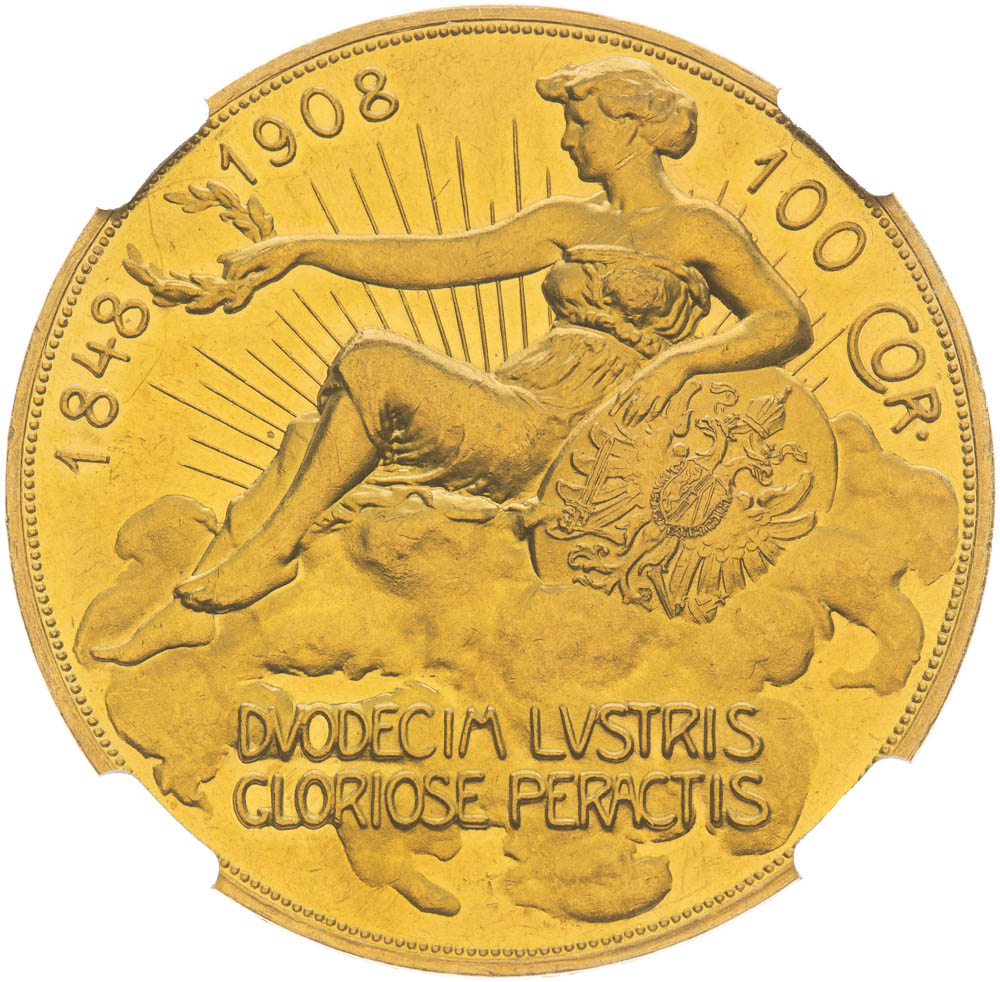 100 Corona 1908 - back