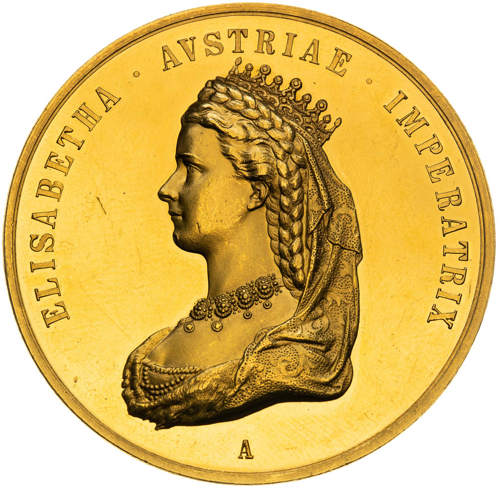 Gold Medal 1867 (15 Ducats) - front