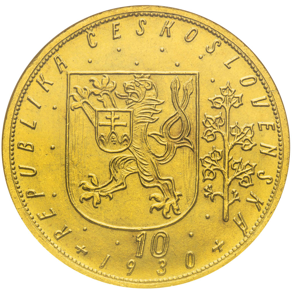 10 Ducats 1930 - back