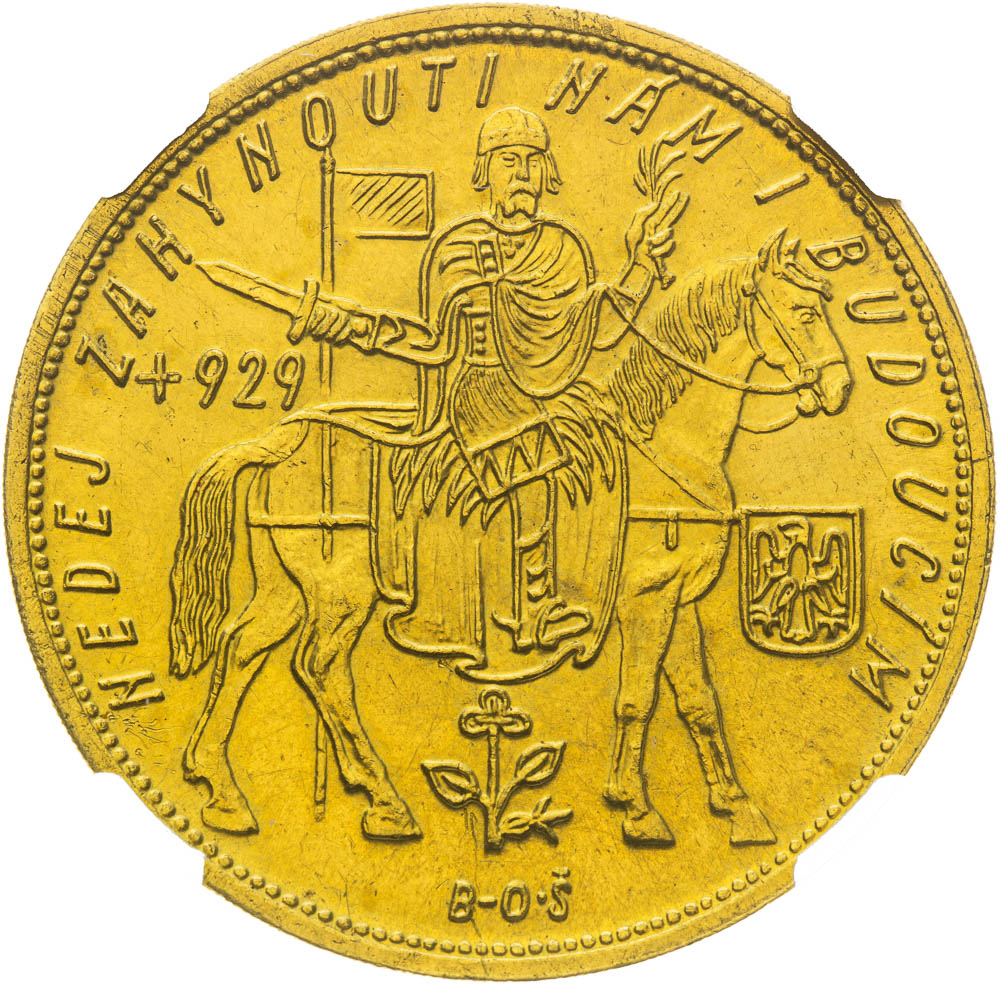 5 Dukát 1934 - averz