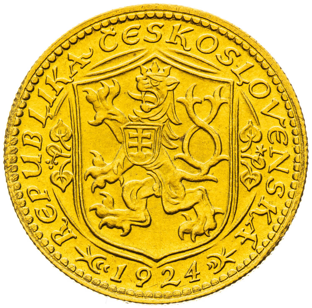 Ducat 1924 - back