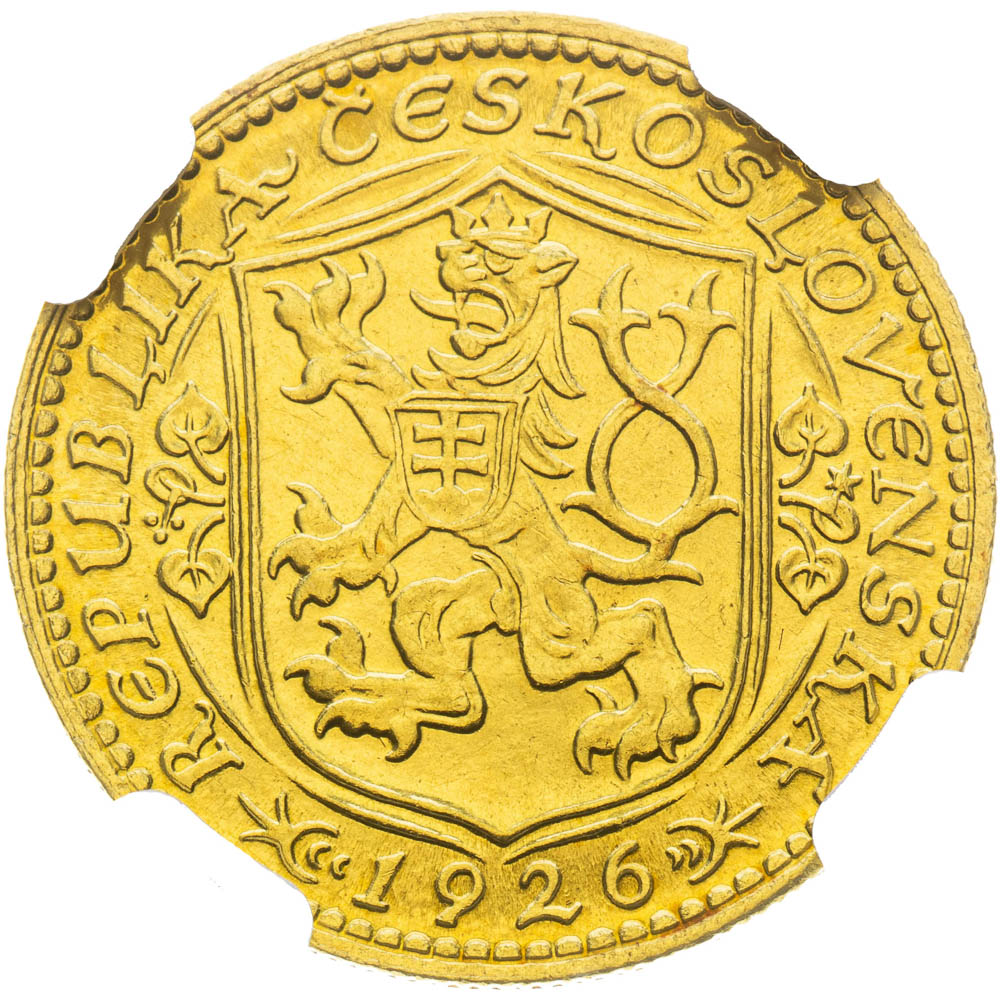 Ducat 1926 - back