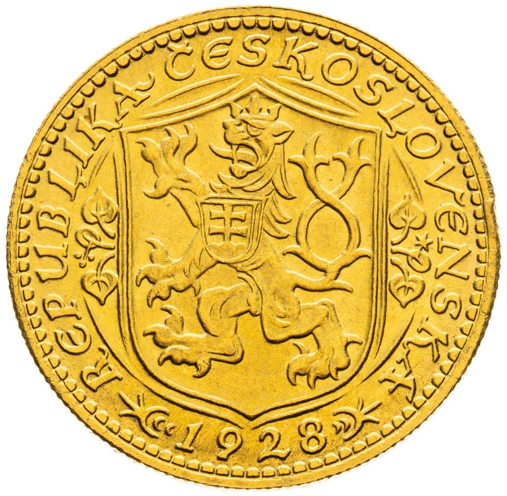 Ducat 1928 - back