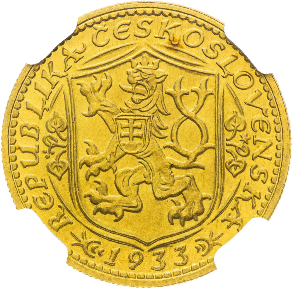 Ducat 1933 - back