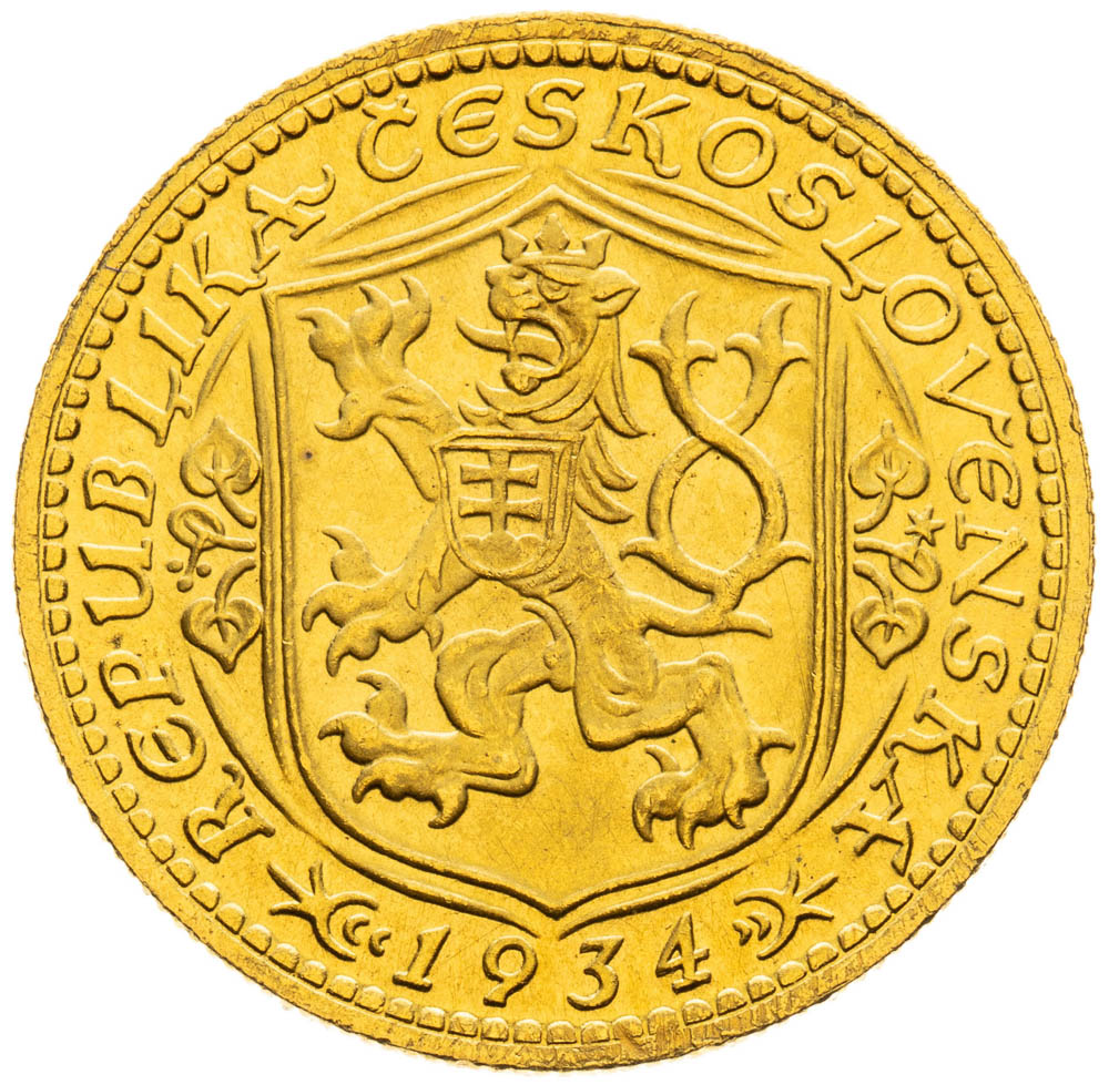 Ducat 1934 - back