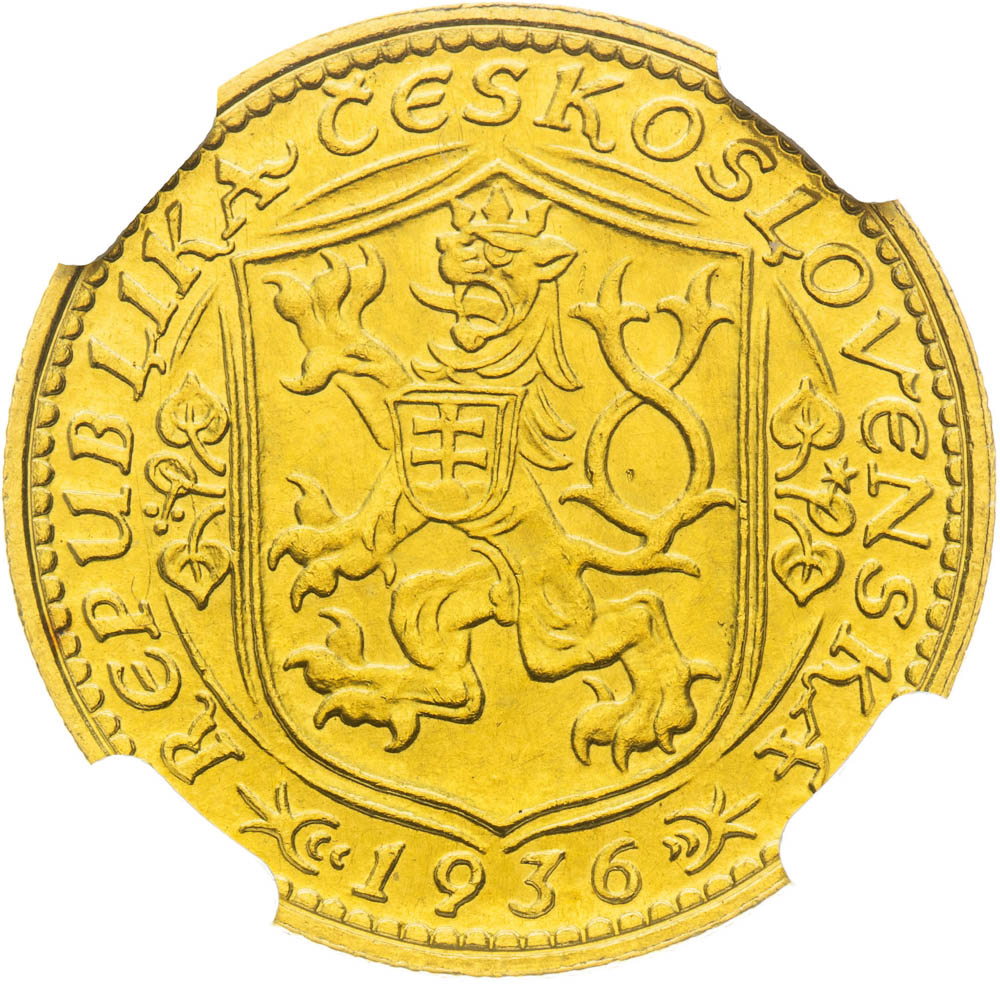 Ducat 1936 - back