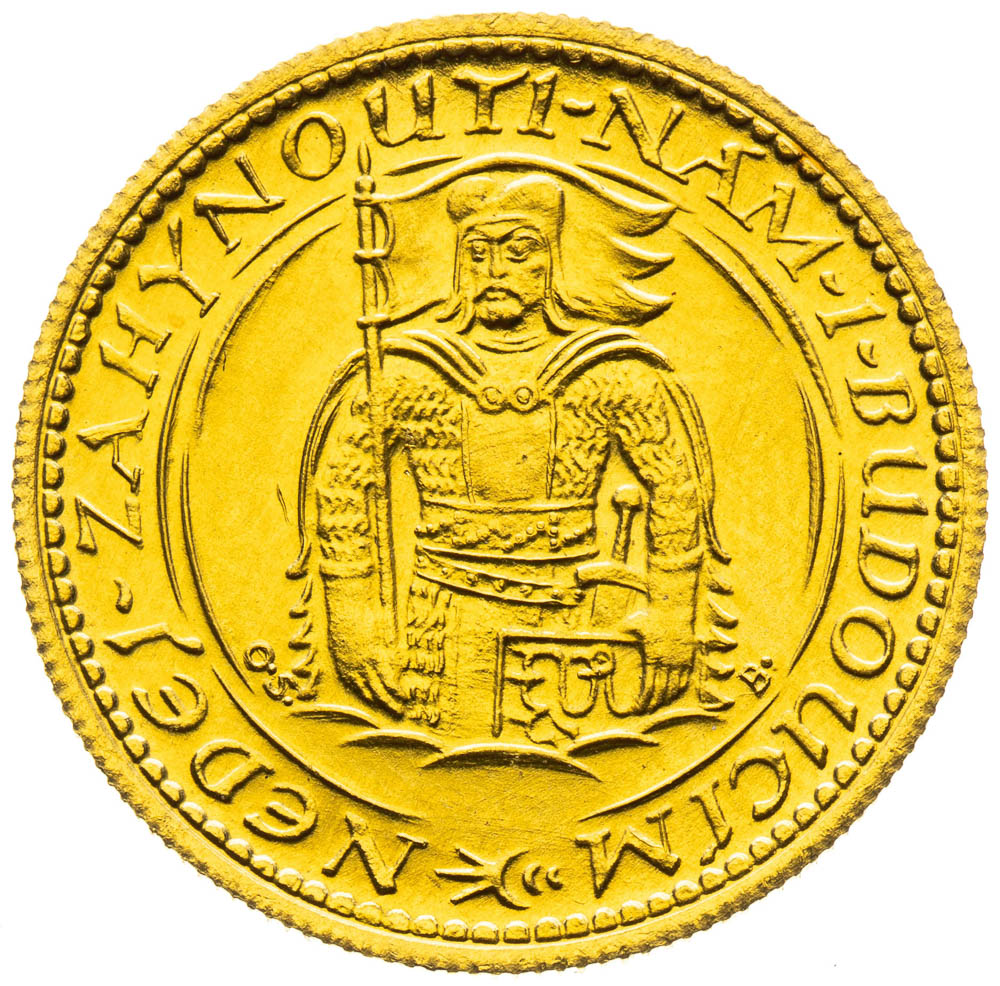 Gold medal 1968 (Ducat) - front