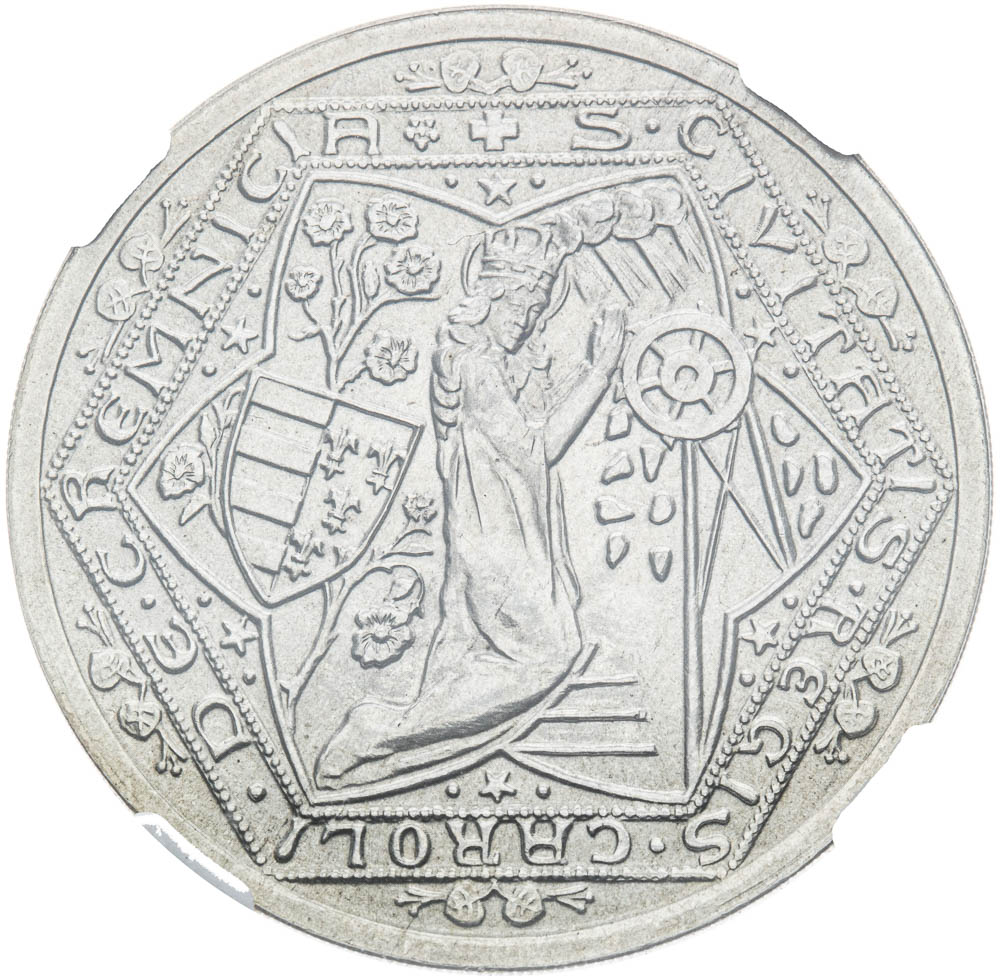 Silver medal 1934/1971 (5 Ducat) - front