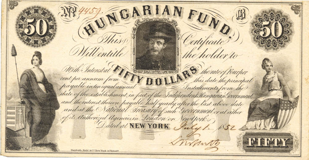 50 Dolar 1852 - averz