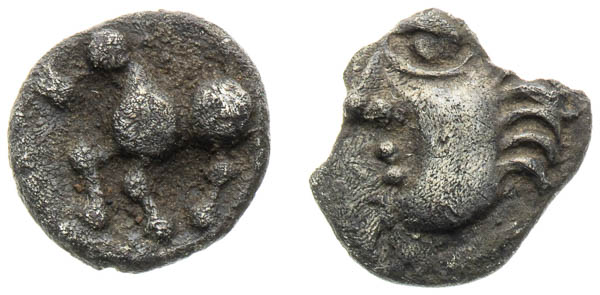 Obol (2 ks) - avers