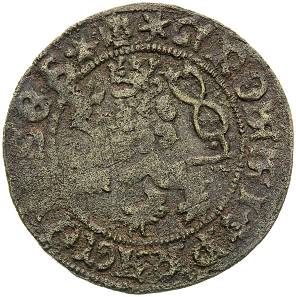 Pražský groš (okolo 1471–1477) - averz