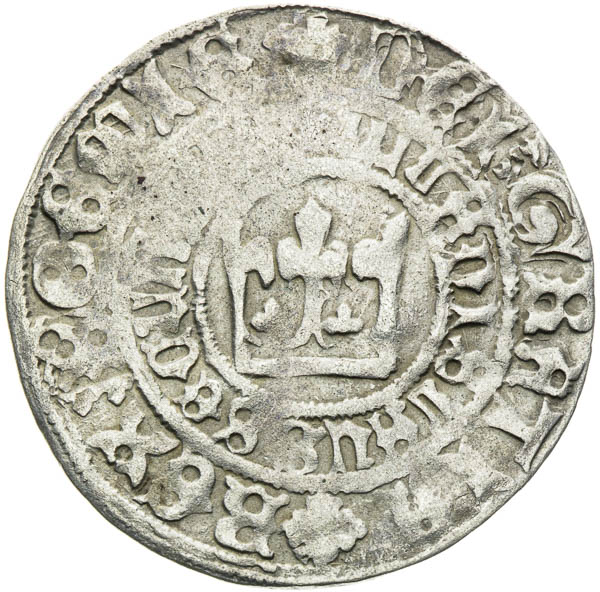 Pražský groš (1502–1509) - averz