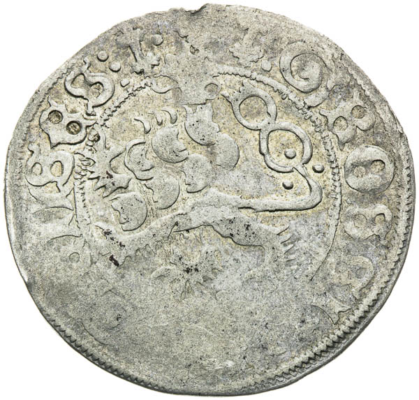Pražský groš (1502–1509) - reverz