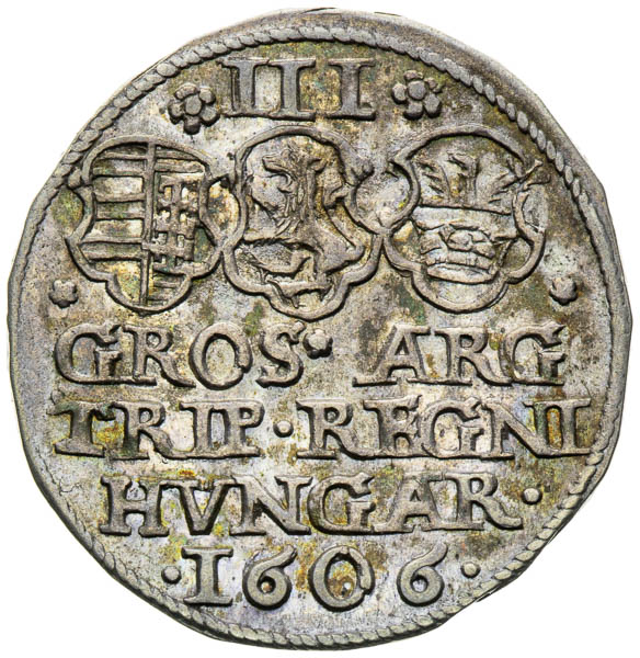 3 Groš 1606 - reverz