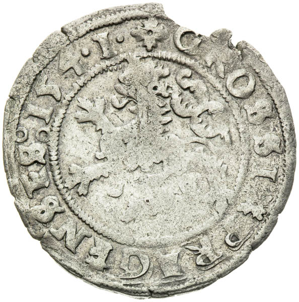 Pražský groš 1541 - avers