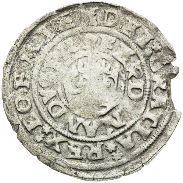 Pražský groš 1541 - revers
