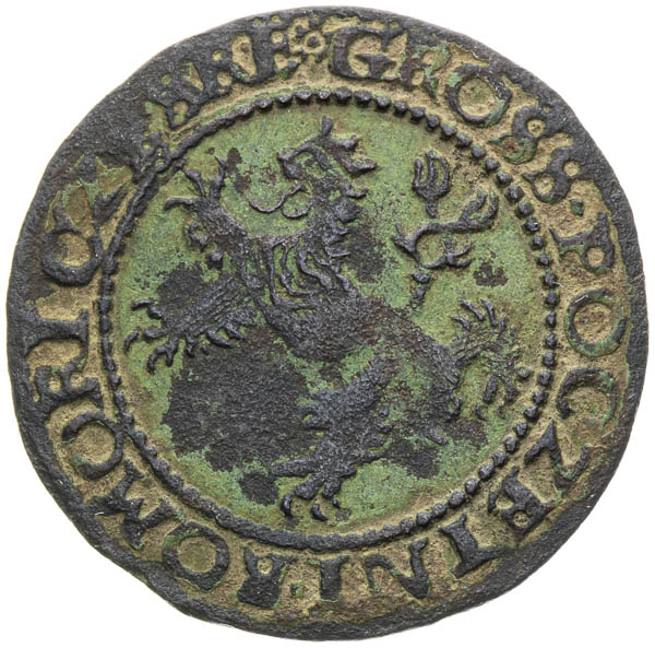 Početný groš 1605 - reverz