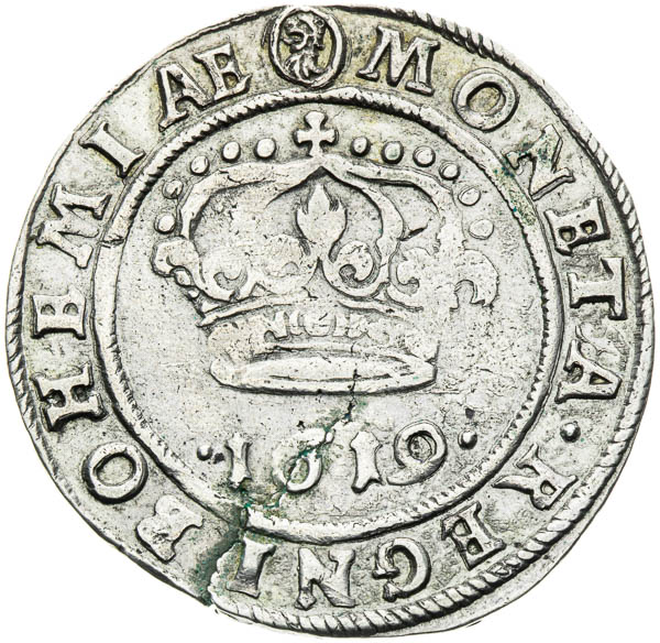 24 Krejcar 1619 - avers