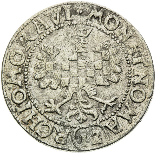 12 Krejcar 1620 - revers