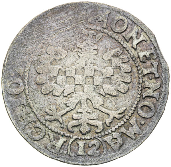 12 Krejcar 1620 - revers