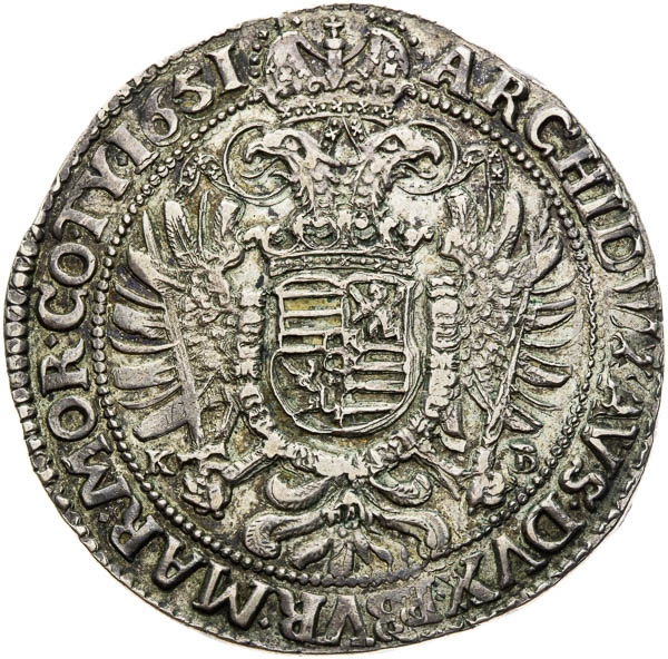 Tolar 1651 - revers