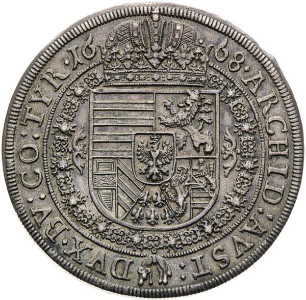 Tolar 1668 - revers