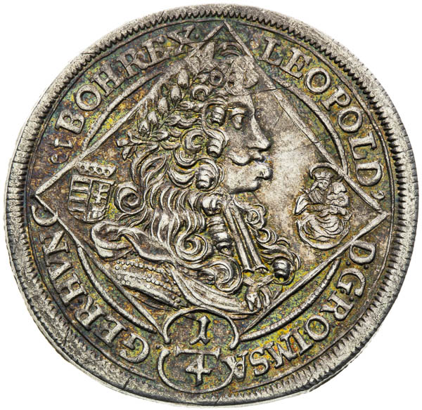 1/4 Tolar 1701 - avers