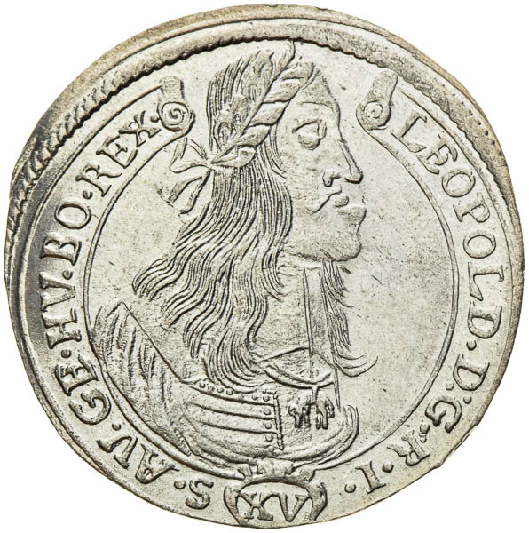 XV Krejcar 1663 - avers