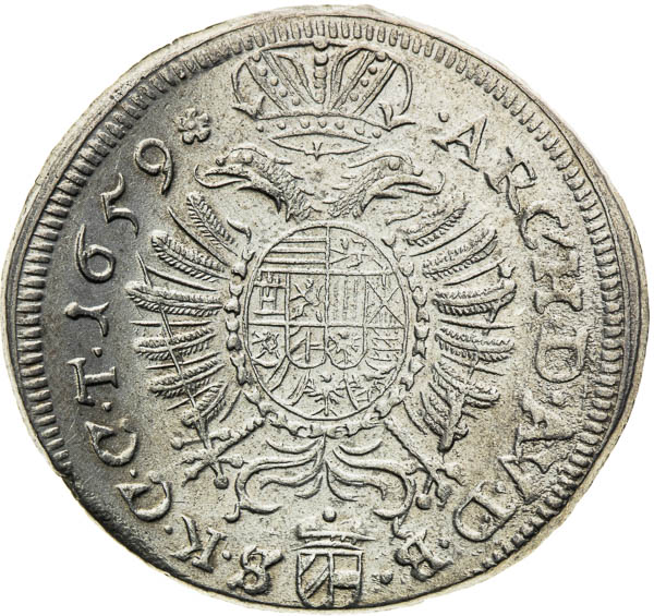 XV Krejcar 1659 - revers