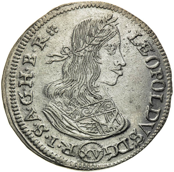 XV Krejcar 1659 - avers