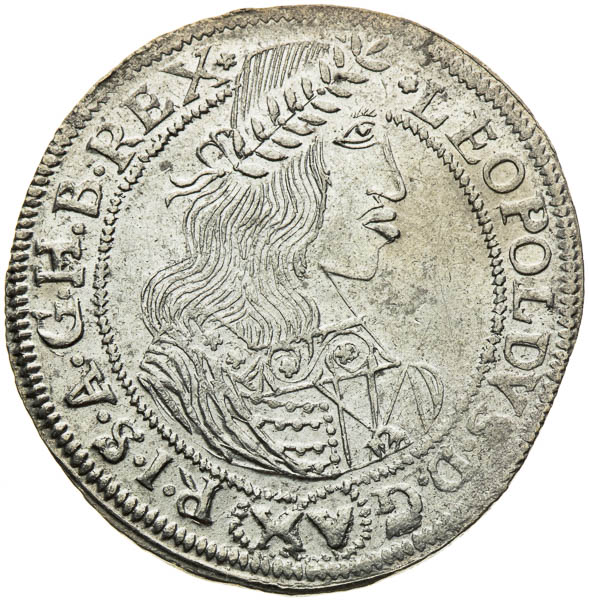XV Krejcar 1660 - avers