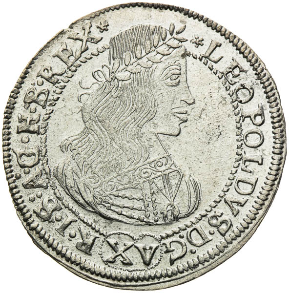 XV Krejcar 1660 - avers