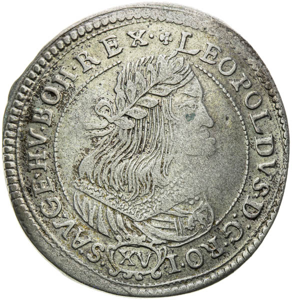 XV Krejcar 1661 - avers