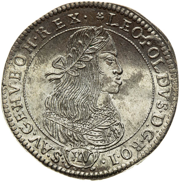 XV Krejcar 1661 - avers