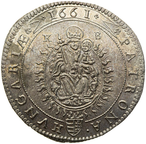 XV Krejcar 1661 - revers