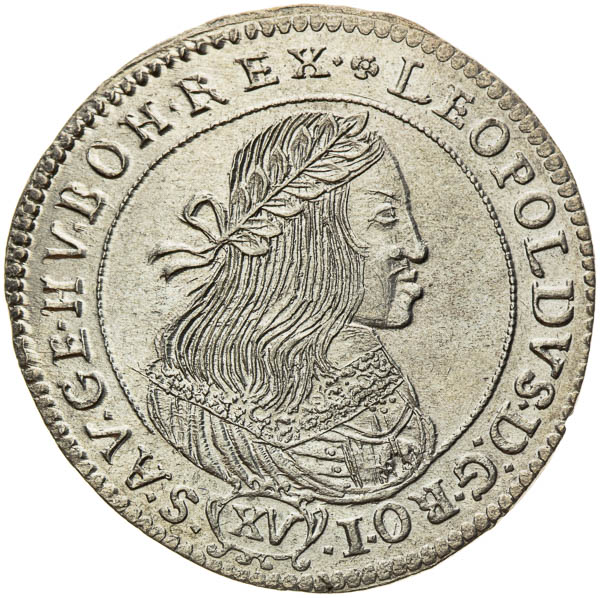 XV Krejcar 1661 - avers