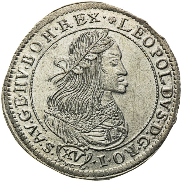 XV Krejcar 1661 - avers