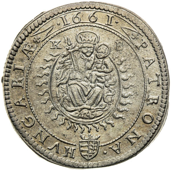XV Krejcar 1661 - revers
