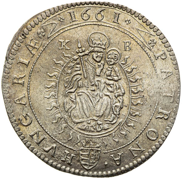 XV Krejcar 1661 - revers