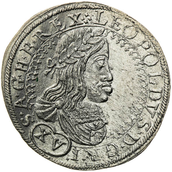 XV Krejcar 1661 - avers