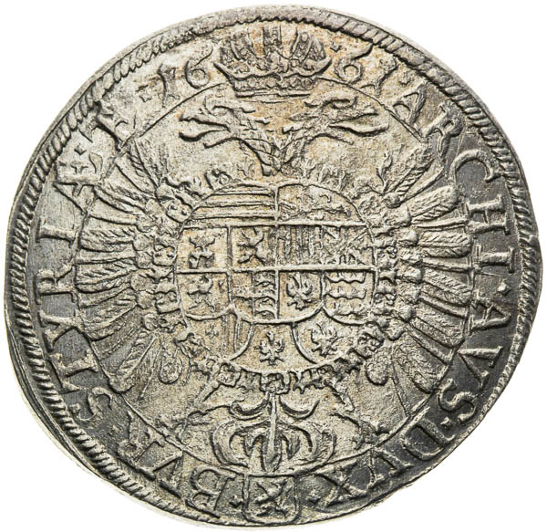 XV Krejcar 1661 - revers