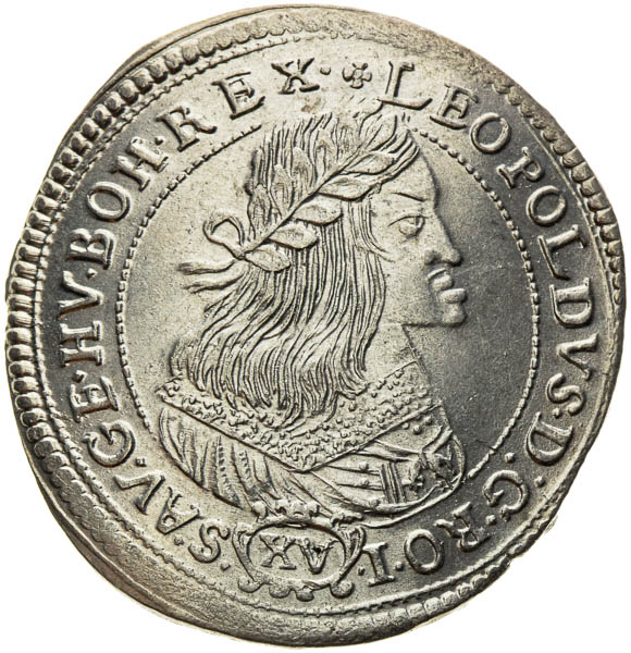 XV Krejcar 1661 - avers