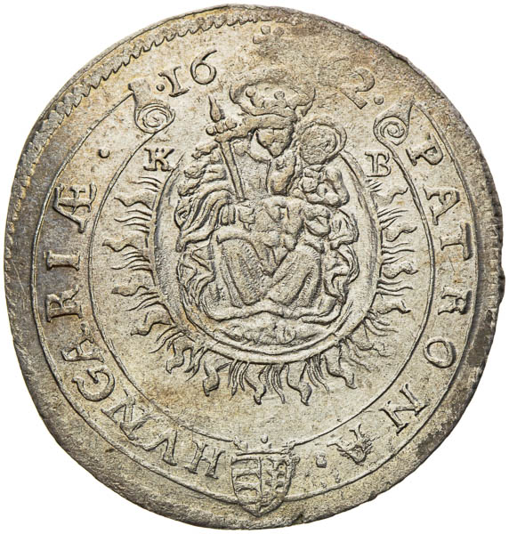 XV Krejcar 1662 - revers