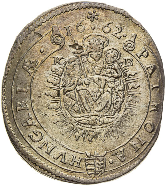 XV Krejcar 1662 - revers