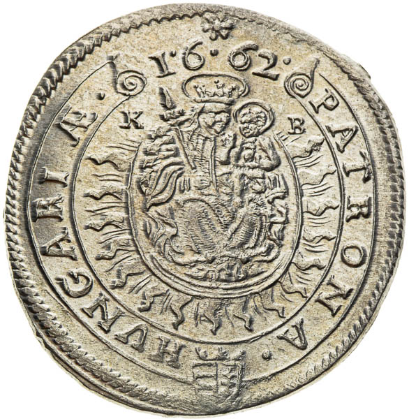 XV Krejcar 1662 - revers