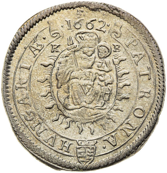 XV Krejcar 1662 - revers
