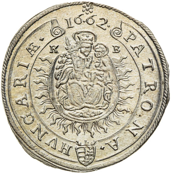 XV Krejcar 1662 - revers